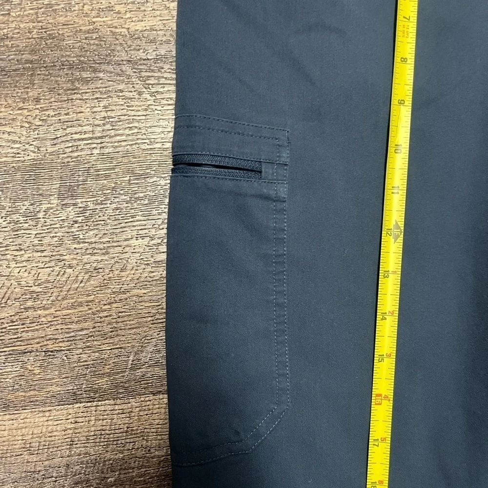 Figs Blue Cargo Pants with Elastic Waistband